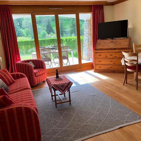 Studio - La Vieze Thermes Park Appartement Val dʼIlliez Buitenkant foto