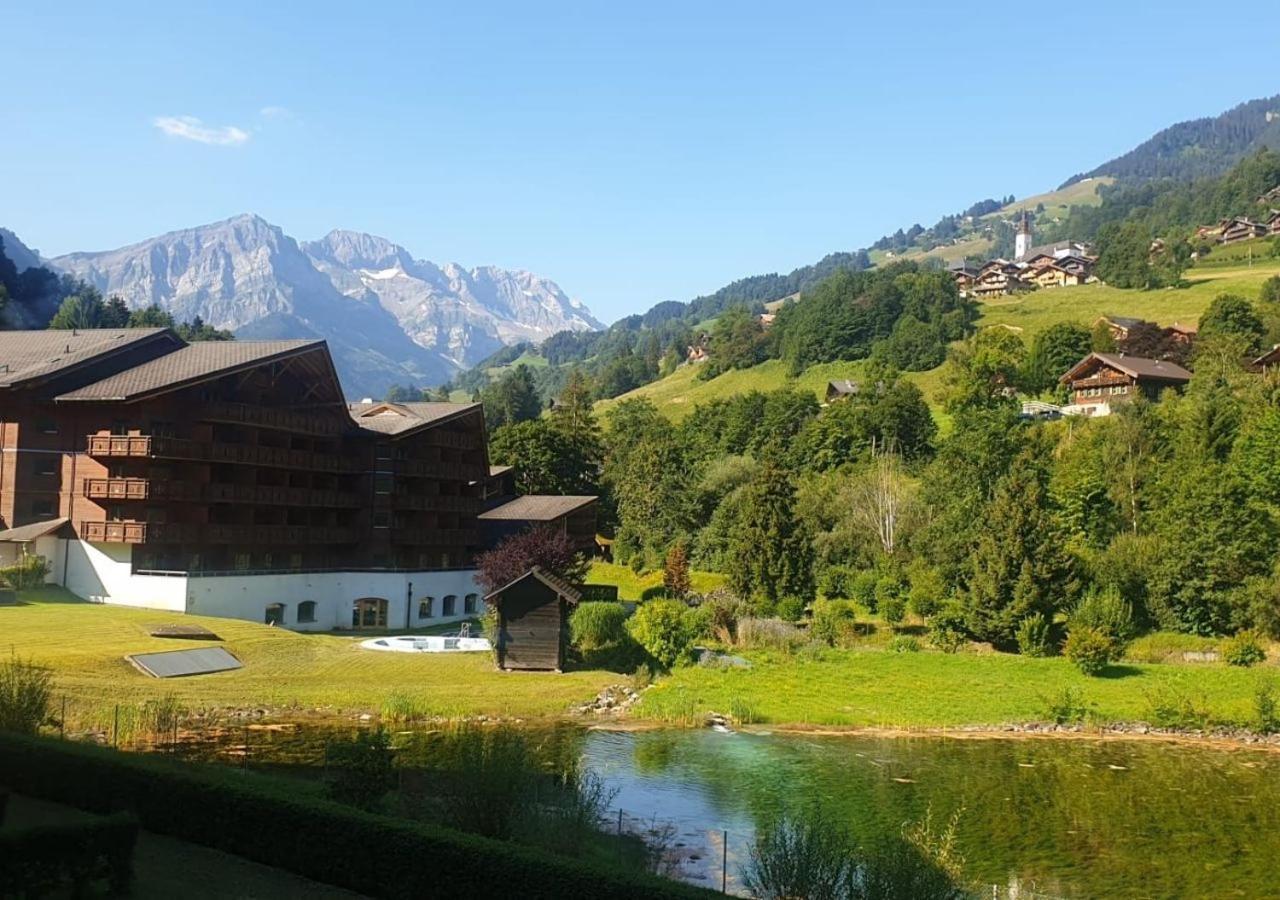 Studio - La Vieze Thermes Park Appartement Val dʼIlliez Buitenkant foto