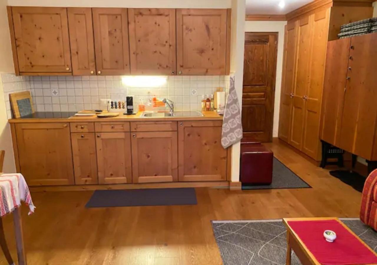 Studio - La Vieze Thermes Park Appartement Val dʼIlliez Buitenkant foto