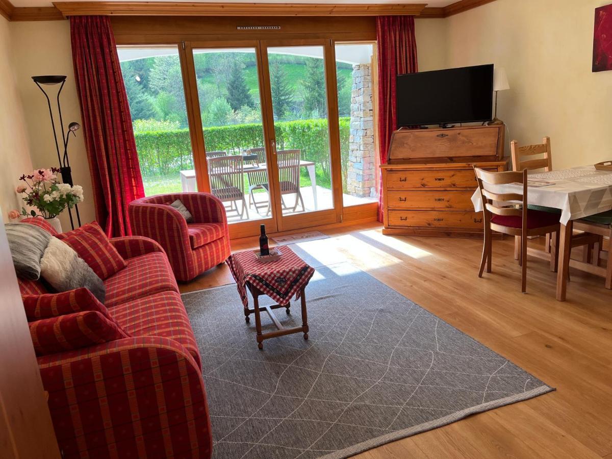 Studio - La Vieze Thermes Park Appartement Val dʼIlliez Buitenkant foto